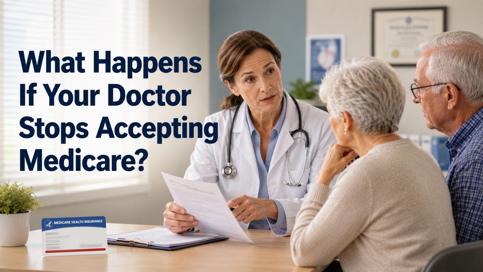 What Happens if Your Doctor Stops Accepting Medicare?