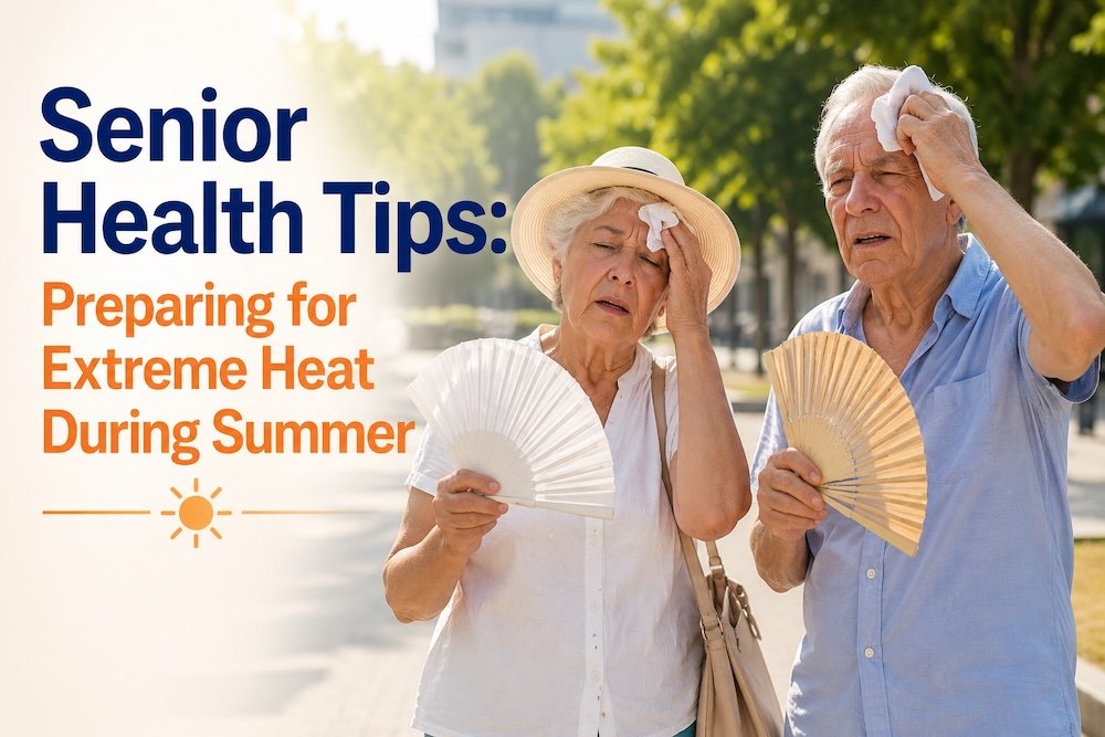 Senior Health Tips: Preparing for Extreme Heat During Summer